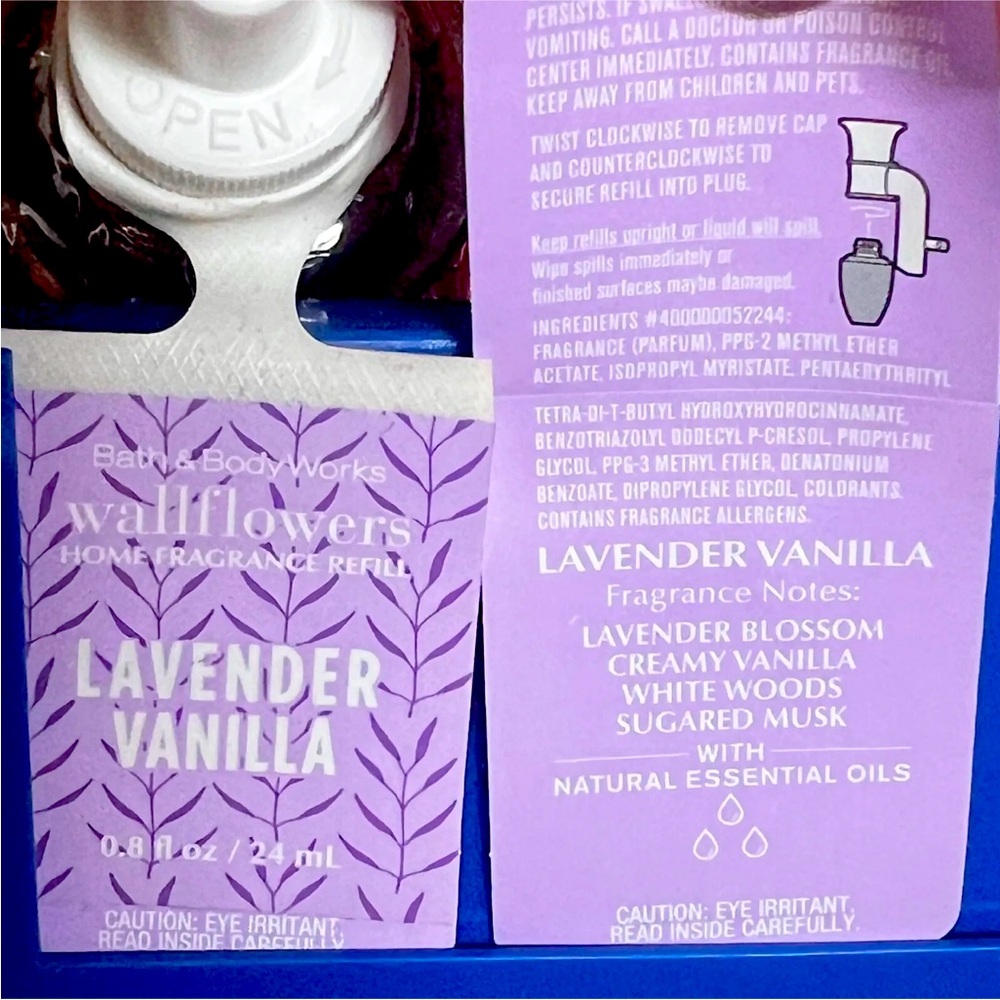 Lavender Vanilla Wall Flower By Bath & body works